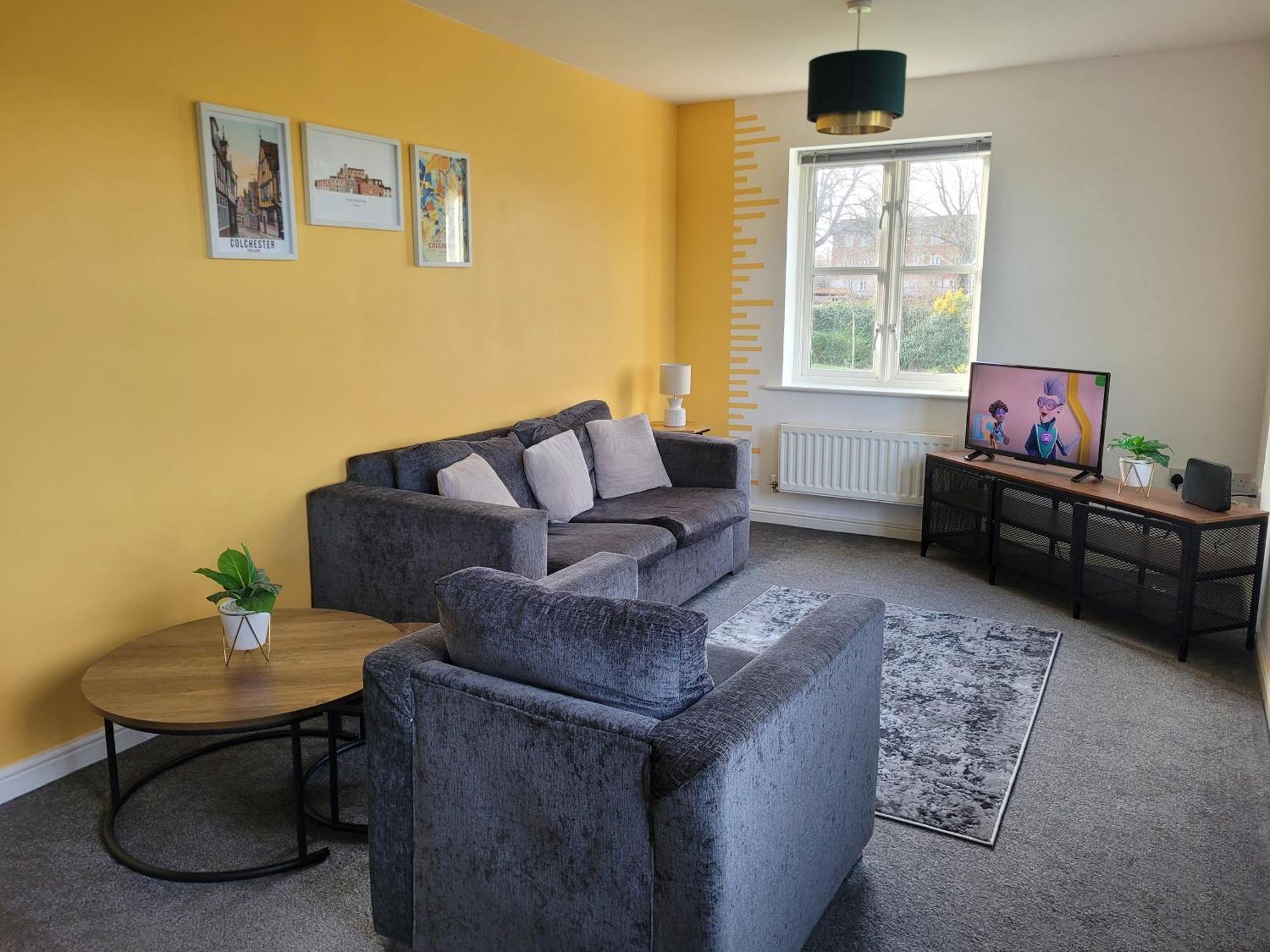 Catchpole Stays Abbey Field Apartment- A Lovely 2 Bed Apartment With Field Views Near Colchester Town Centre Bagian luar foto